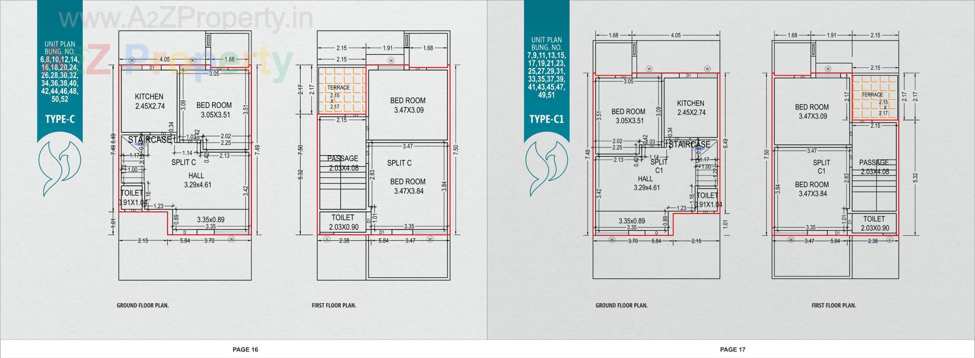 Layout of real estate project Shivalik Residency   Shivalik Heights located at Kadi, Mehsana, Gujarat