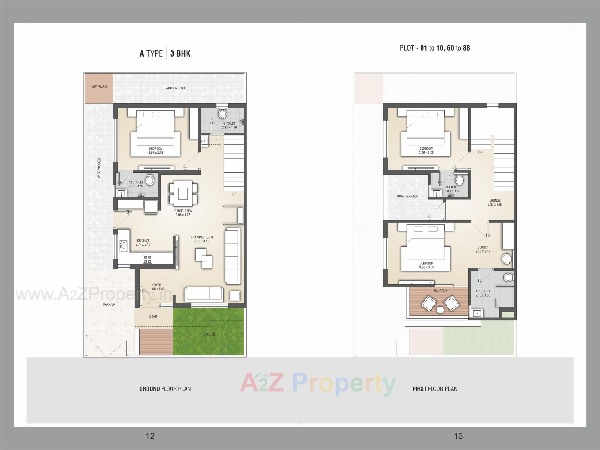 Layout of real estate project Shivay Vatika located at Mehsana, Mehsana, Gujarat
