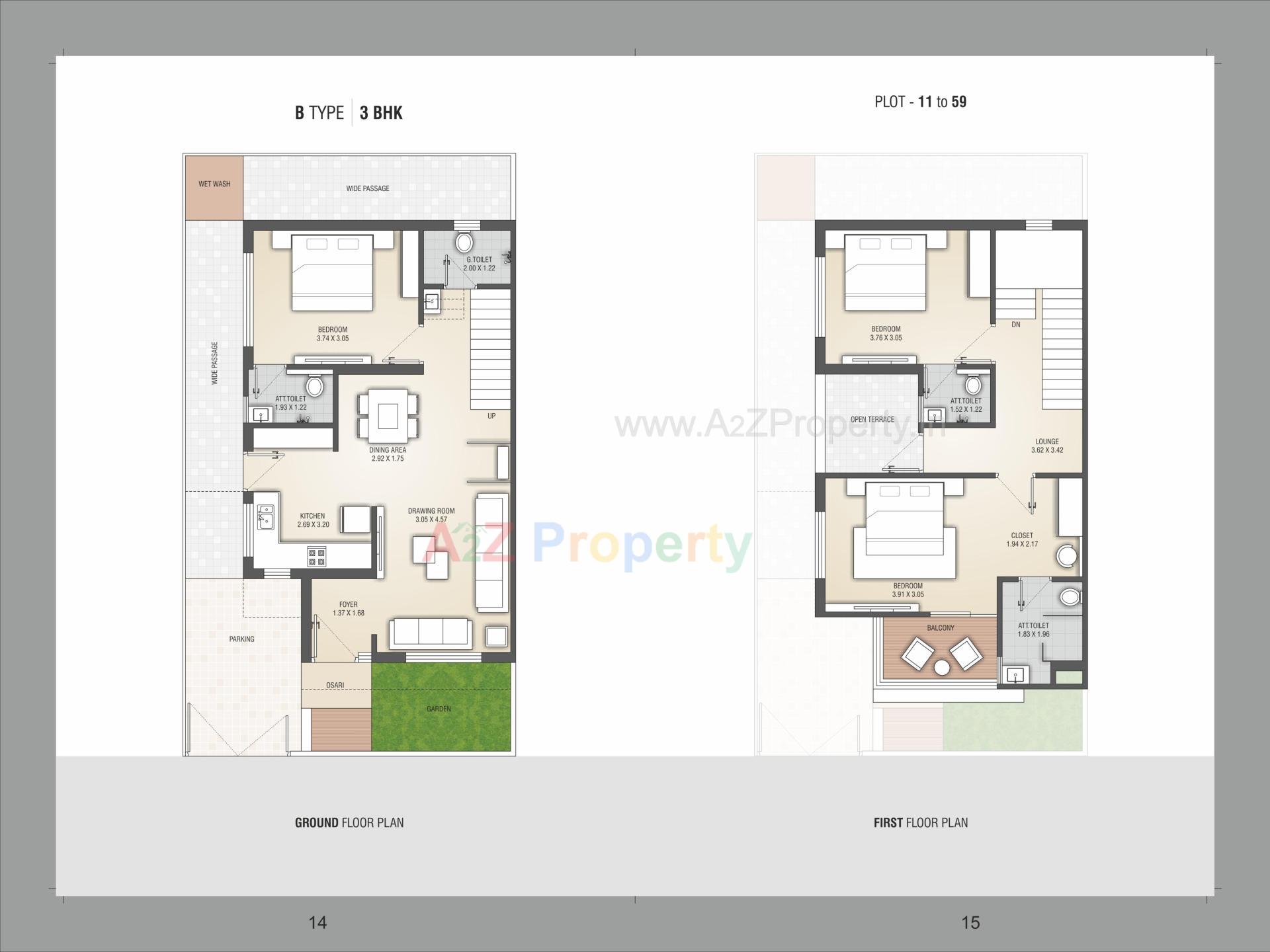 Layout of real estate project Shivay Vatika located at Mehsana, Mehsana, Gujarat