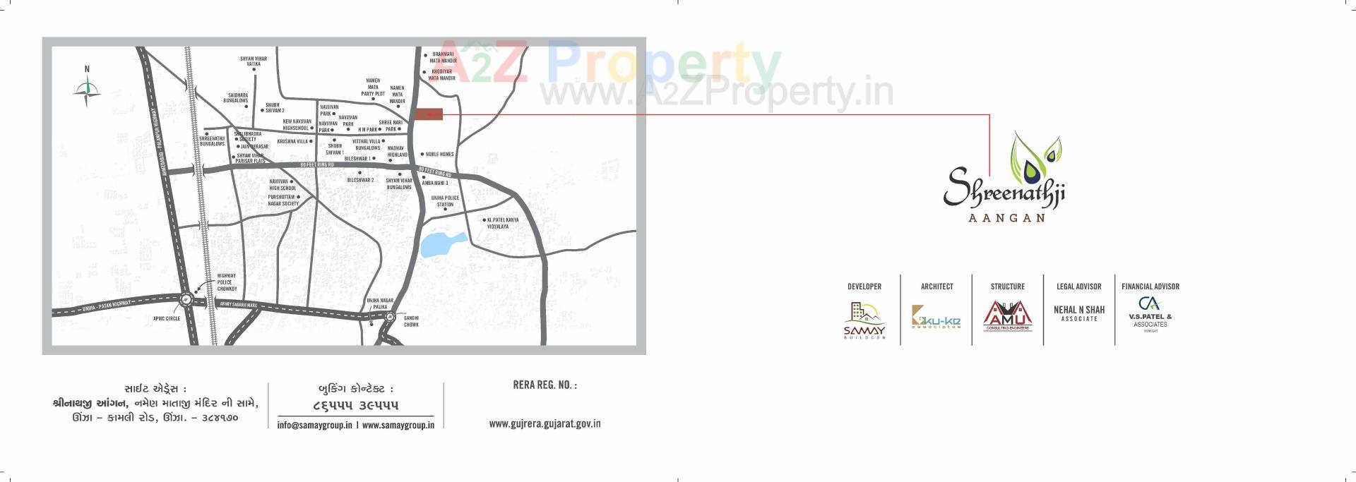  of real estate project Shreenathji Aangan located at Unjha, Mehsana, Gujarat