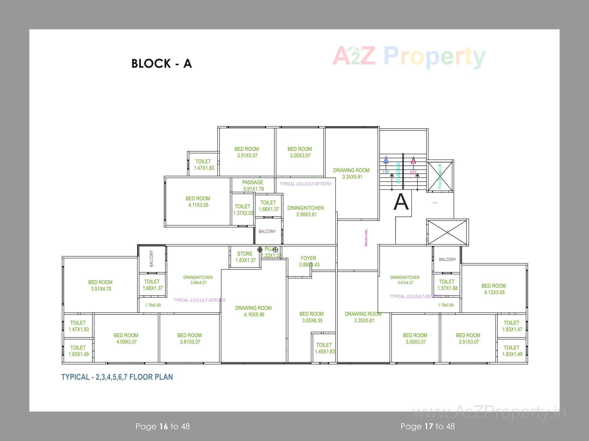 Layout of real estate project Shubh Heights located at Mehsana, Mehsana, Gujarat