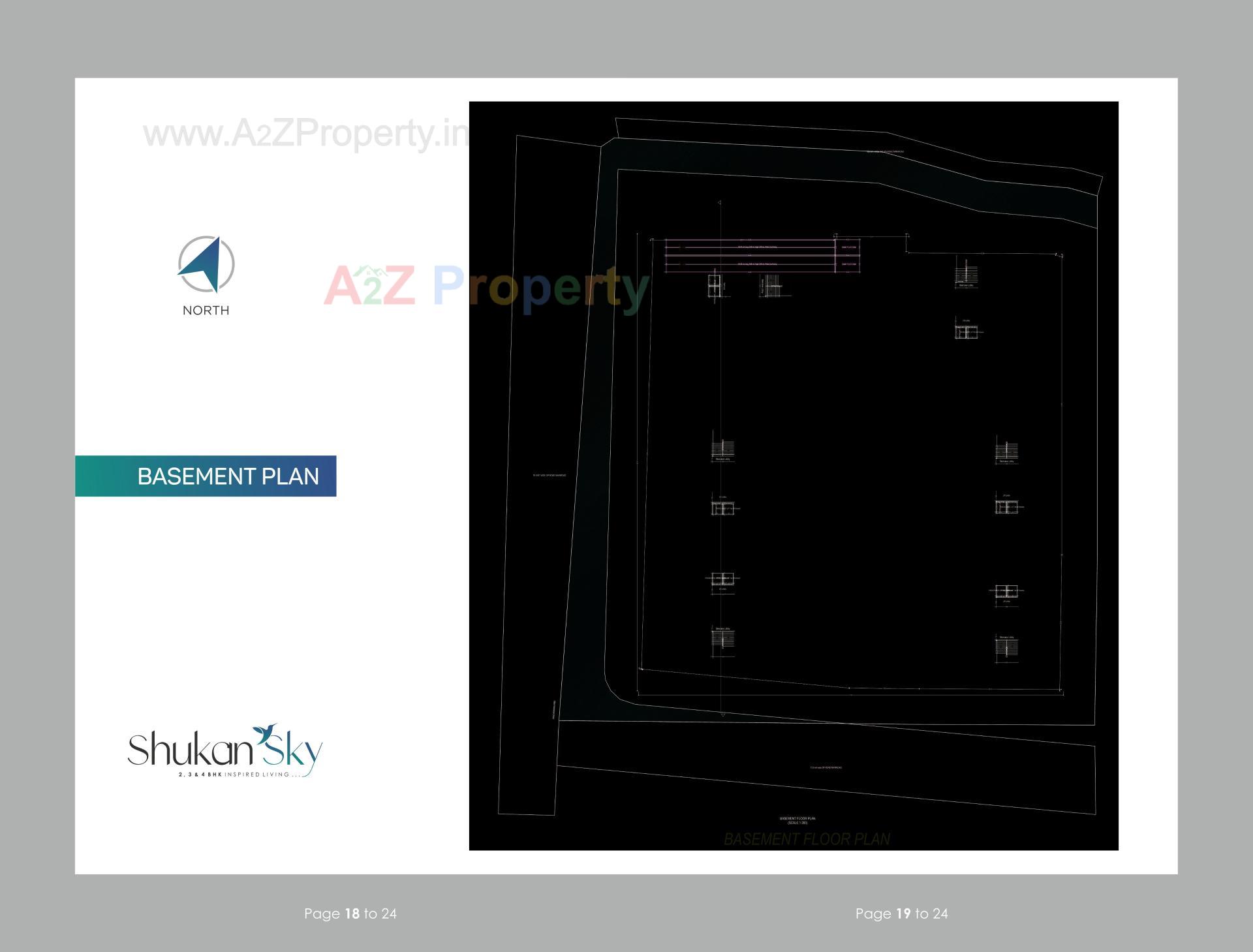  of real estate project Shukan Sky located at Nagalpur, Mehsana, Gujarat