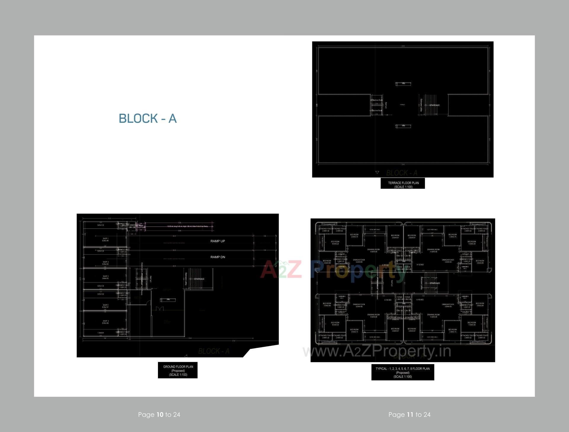 Layout of real estate project Shukan Sky located at Nagalpur, Mehsana, Gujarat