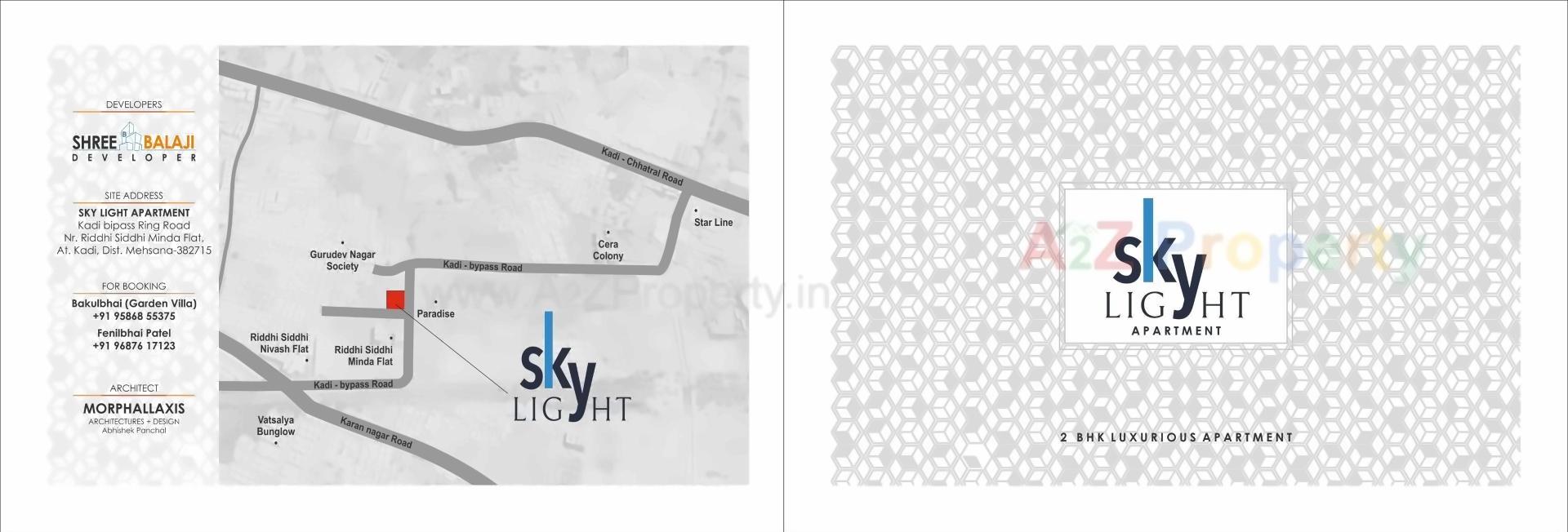  of real estate project Sky Light located at Kadi, Mehsana, Gujarat