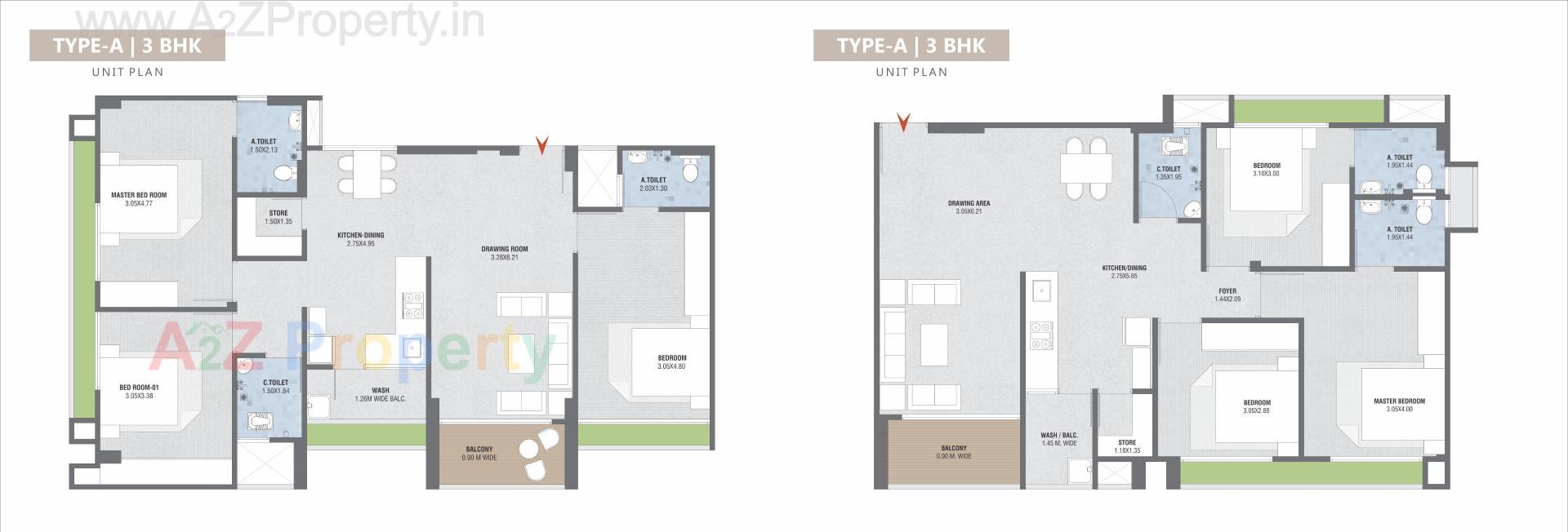 Layout of real estate project Sky View located at Kadi, Mehsana, Gujarat