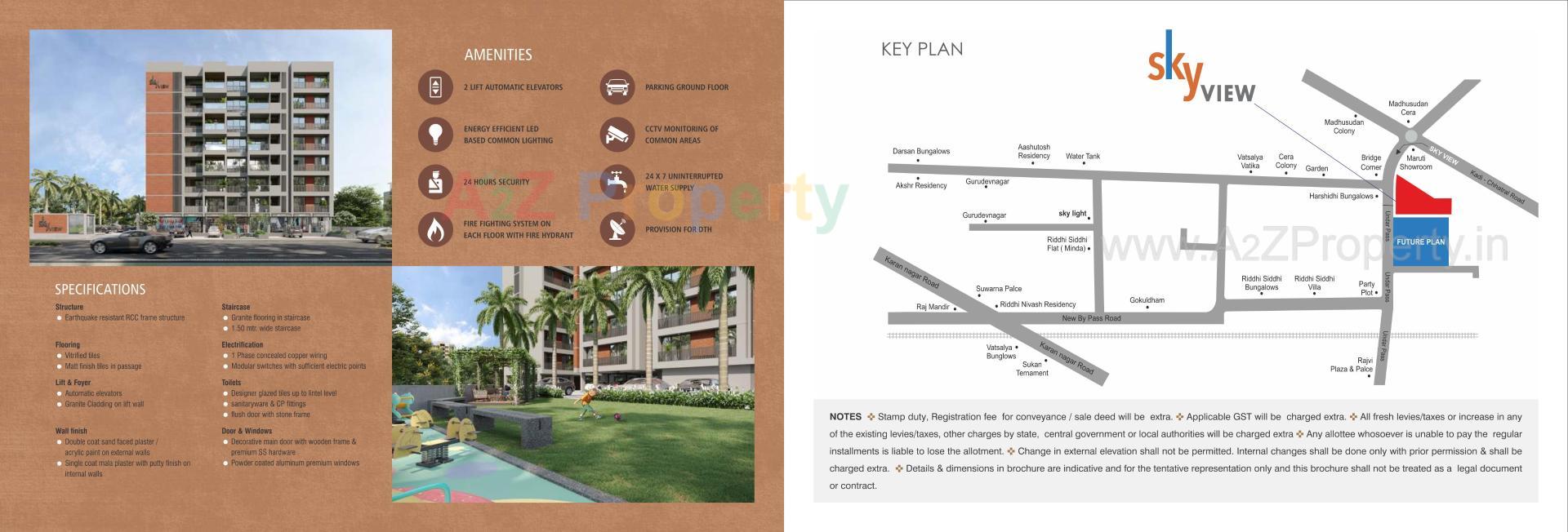  of real estate project Sky View located at Kadi, Mehsana, Gujarat