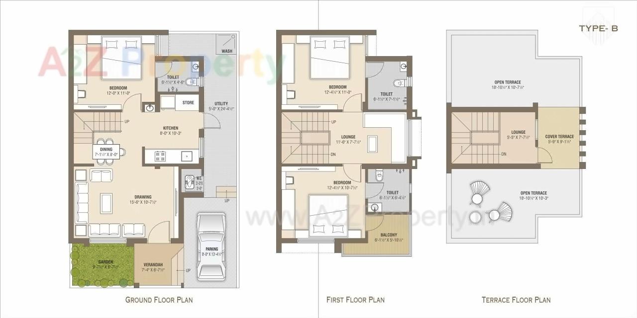 Layout of real estate project Suvarna City located at Kadi, Mehsana, Gujarat