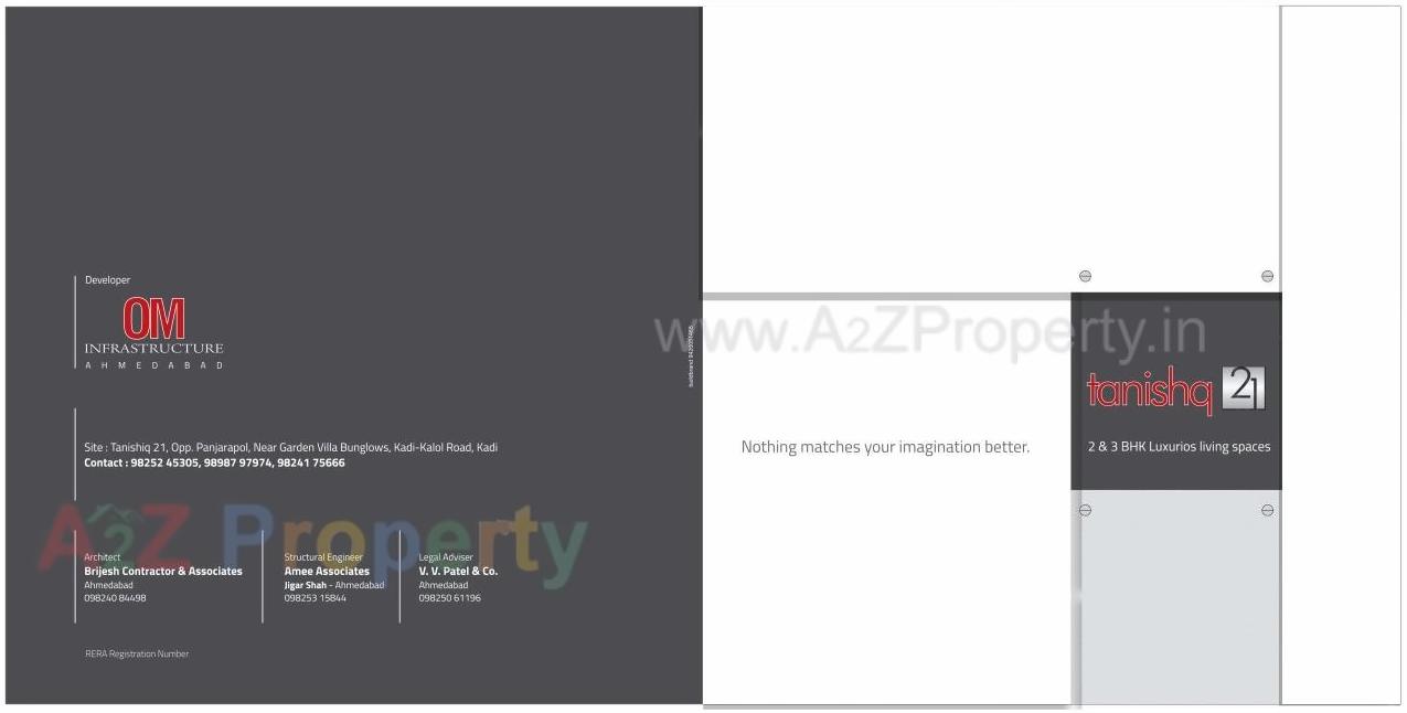  of real estate project Tanishq located at Kadi, Mehsana, Gujarat