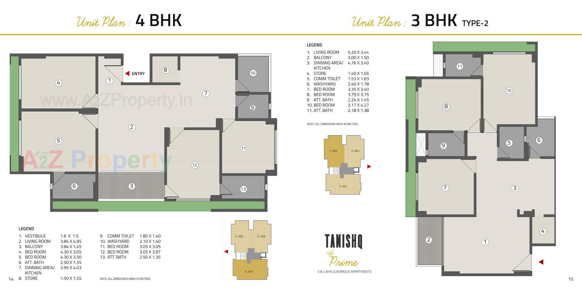 Layout of real estate project Tanishq Prime located at Kadi, Mehsana, Gujarat