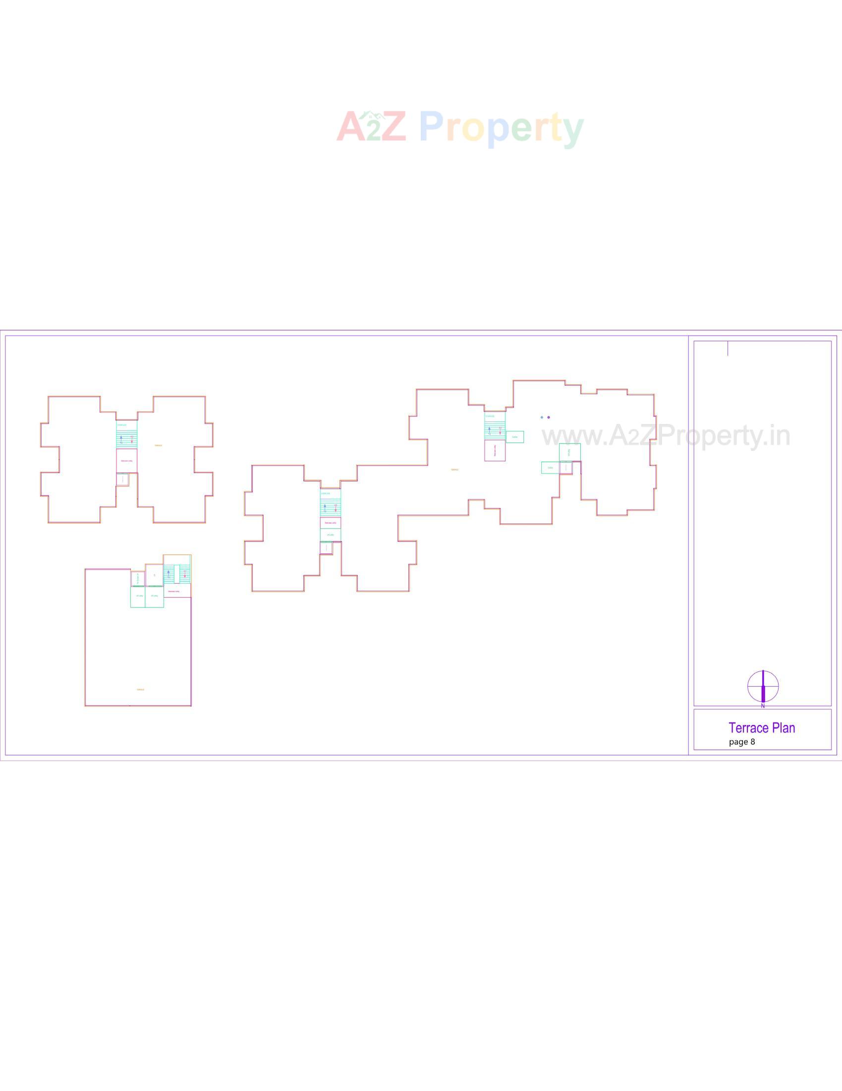 Layout of real estate project The Capital located at Mehsana, Mehsana, Gujarat