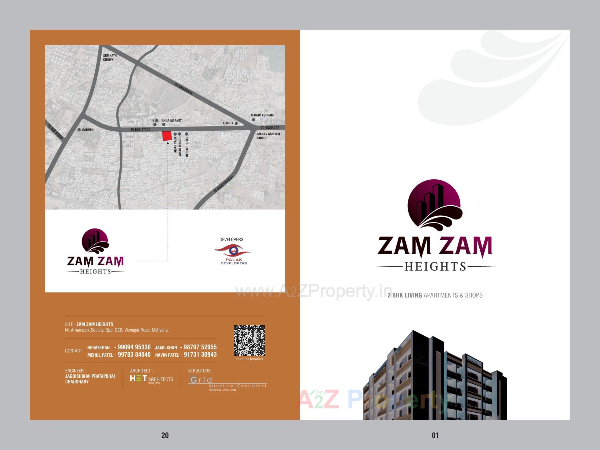  of real estate project Zam Zam Heights located at Mehsana, Mehsana, Gujarat