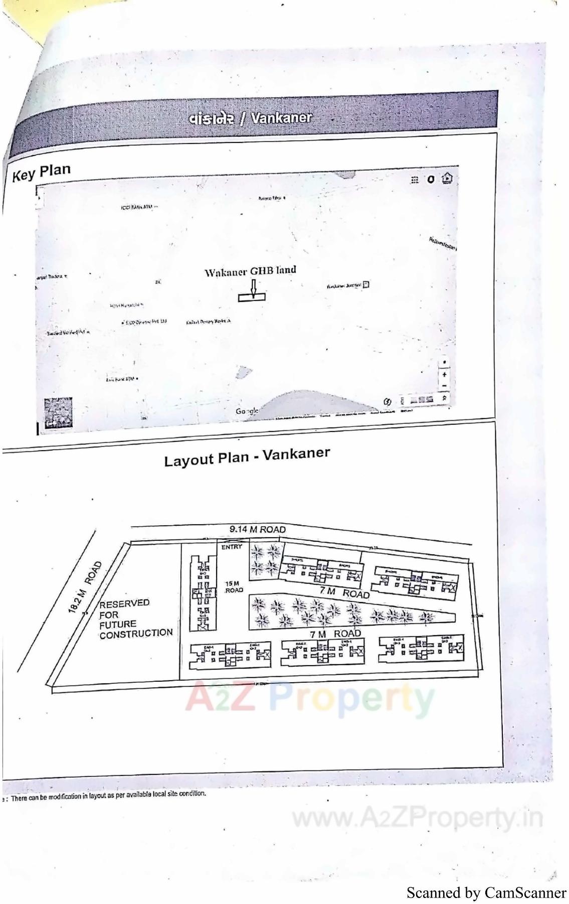 Layout of real estate project 192 Ews   22 Shops At Hasanpar Wankaner located at Hasanpar, Morbi, Gujarat