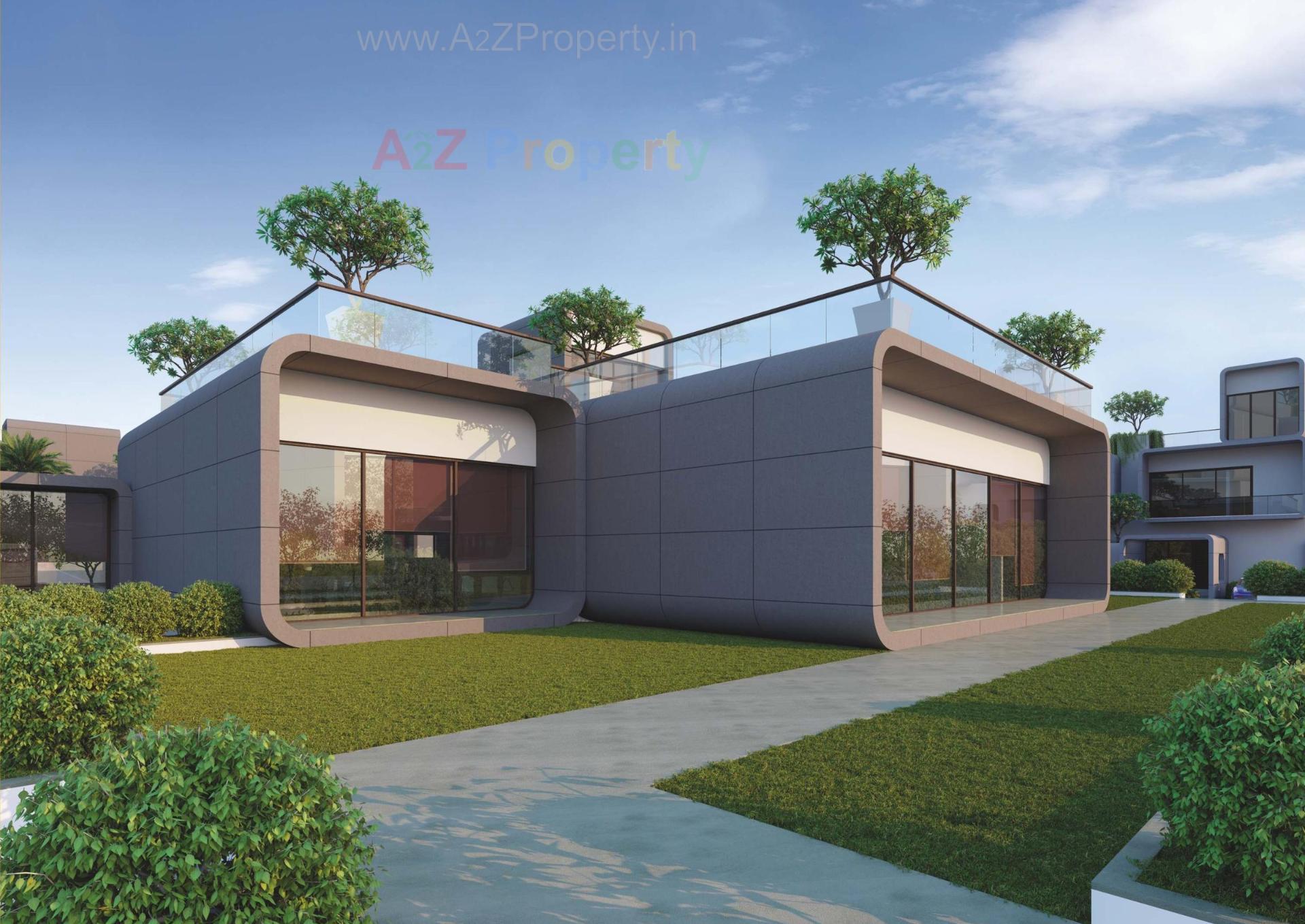 3D Elevation of real estate project Flora Akshar City located at Morbi, Morbi, Gujarat