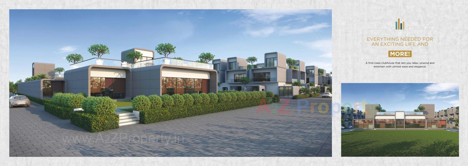 3D Elevation of real estate project Flora Akshar City located at Morbi, Morbi, Gujarat