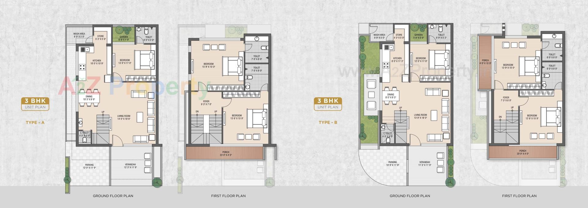 Layout of real estate project Flora Akshar City located at Morbi, Morbi, Gujarat