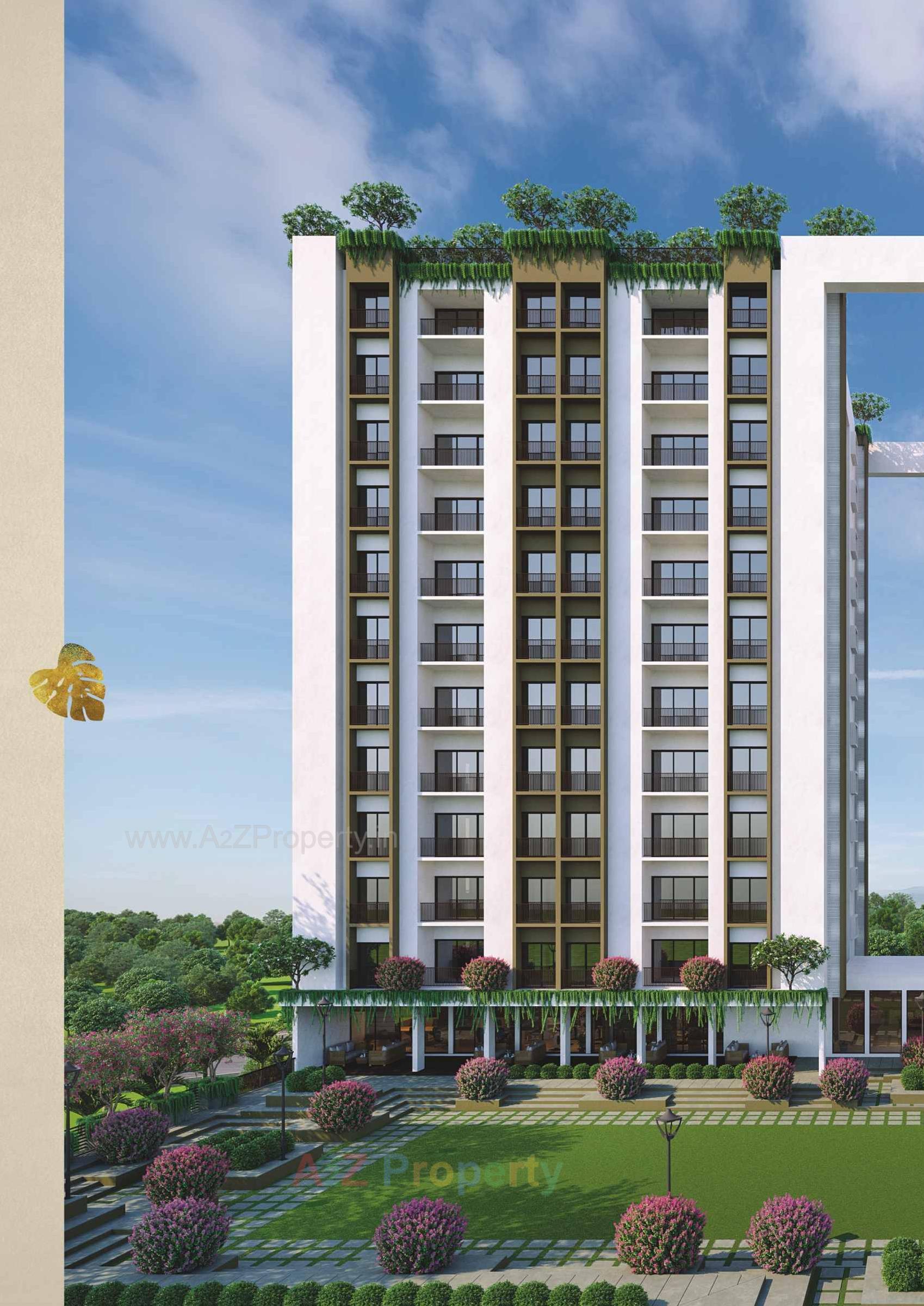 3D Elevation of real estate project Flora Palms located at Morbi, Morbi, Gujarat