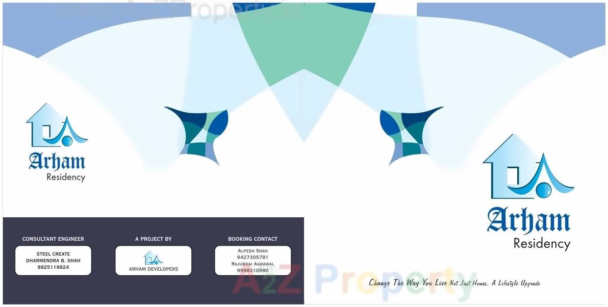  of real estate project Arham Residency located at Chovisi, Navsari, Gujarat