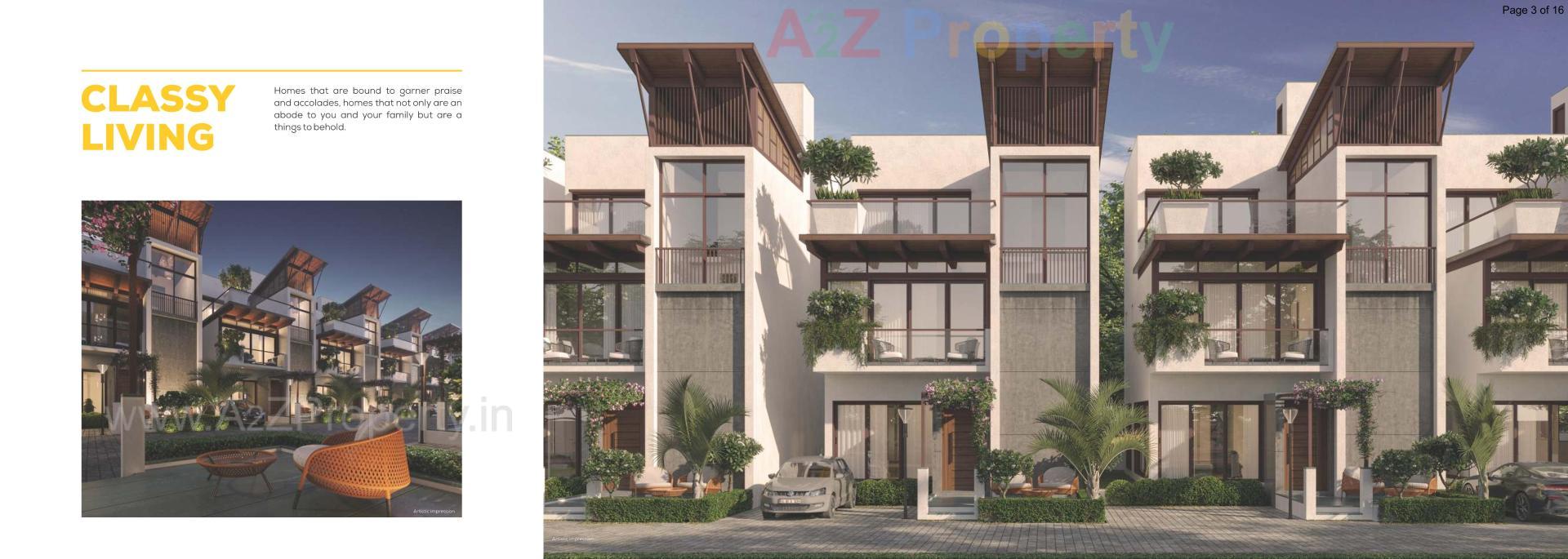 3D Elevation of real estate project Casa De Vida located at Vijalpore, Navsari, Gujarat