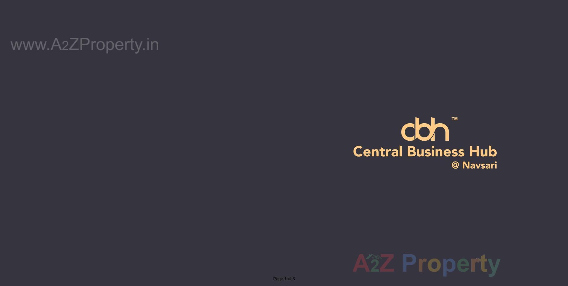  of real estate project Central Business Hub located at Jamalpore, Navsari, Gujarat