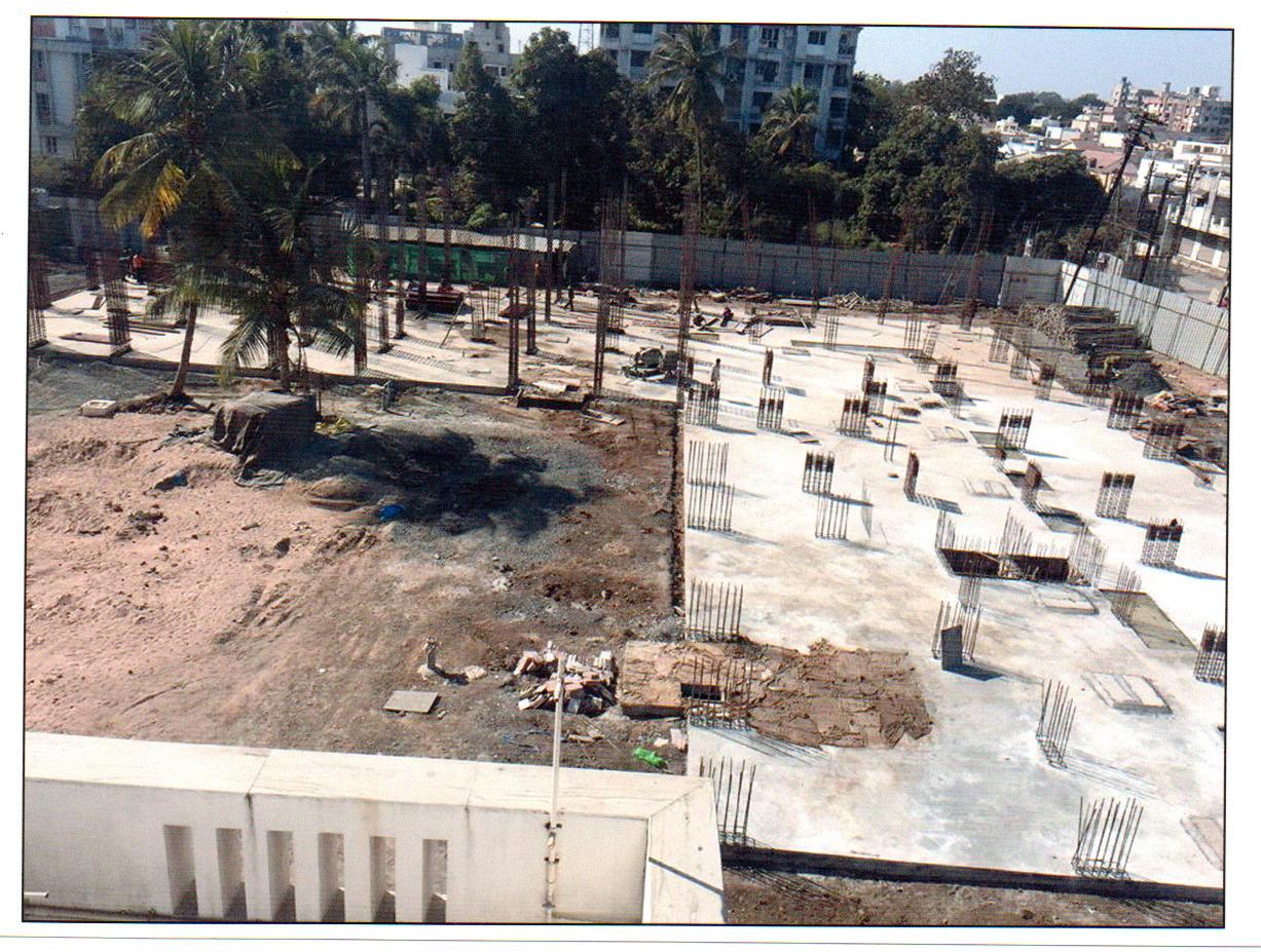 101304_const of real estate project Chauhan Residency located at Desra, Navsari, Gujarat