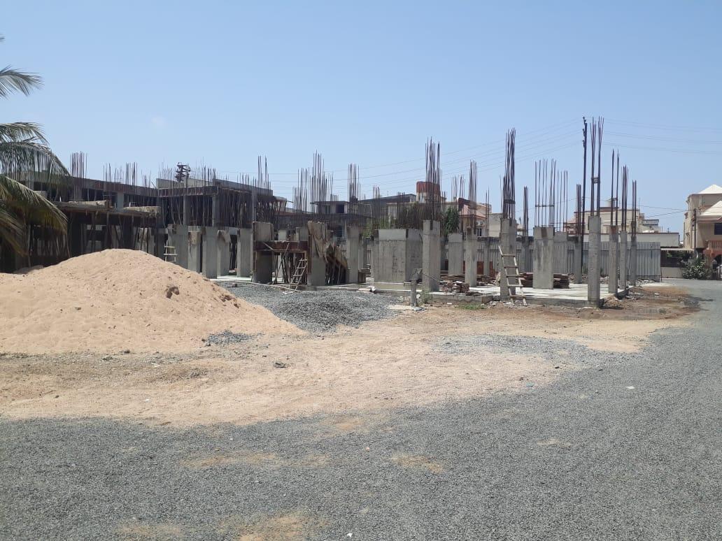 141582_const of real estate project Chauhan Residency located at Desra, Navsari, Gujarat