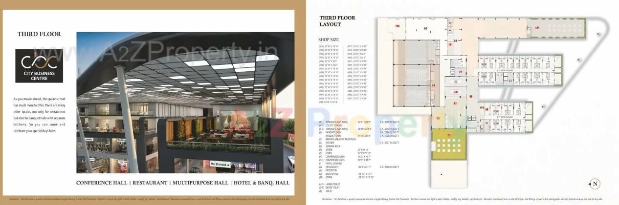 Layout of real estate project City Business Centre located at Navsari, Navsari, Gujarat