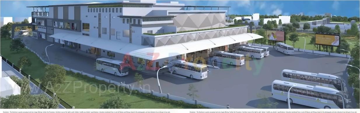 3D Elevation of real estate project City Business Centre located at Navsari, Navsari, Gujarat