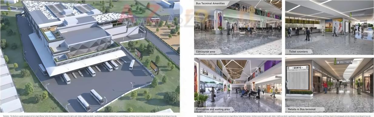 3D Elevation of real estate project City Business Centre located at Navsari, Navsari, Gujarat