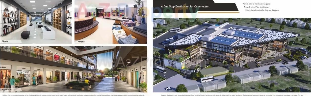 3D Elevation of real estate project City Business Centre located at Navsari, Navsari, Gujarat