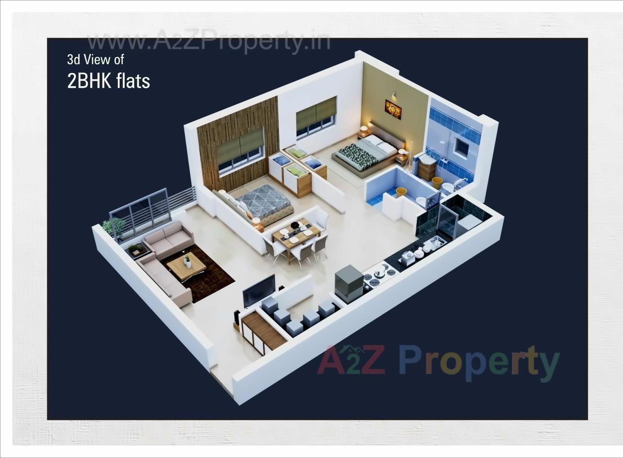 Layout of real estate project Devji Homes located at Kaliyawadi, Navsari, Gujarat