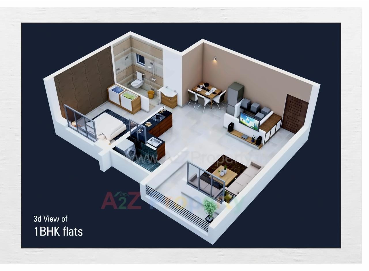Layout of real estate project Devji Homes located at Kaliyawadi, Navsari, Gujarat