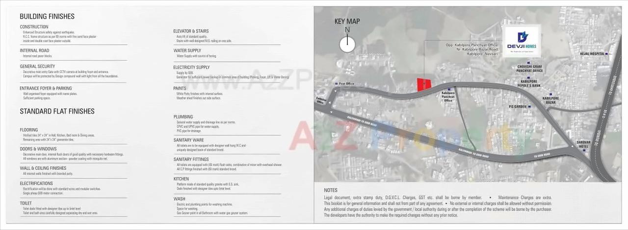  of real estate project Devji Homes located at Kaliyawadi, Navsari, Gujarat