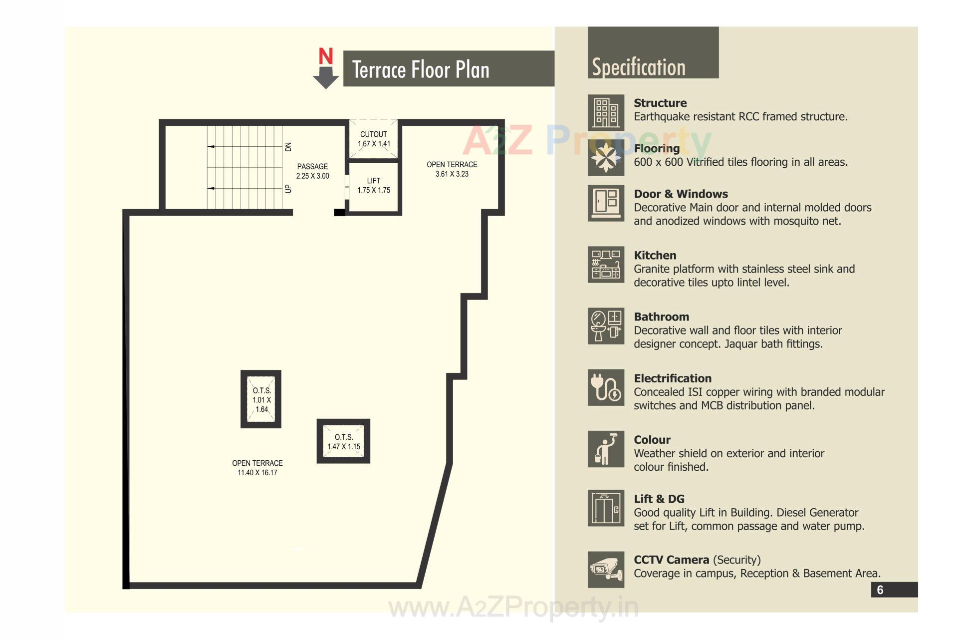 Layout of real estate project Dm Enclave located at Station Road Navsari, Tal. & Dist Navsari, Navsari, Gujarat