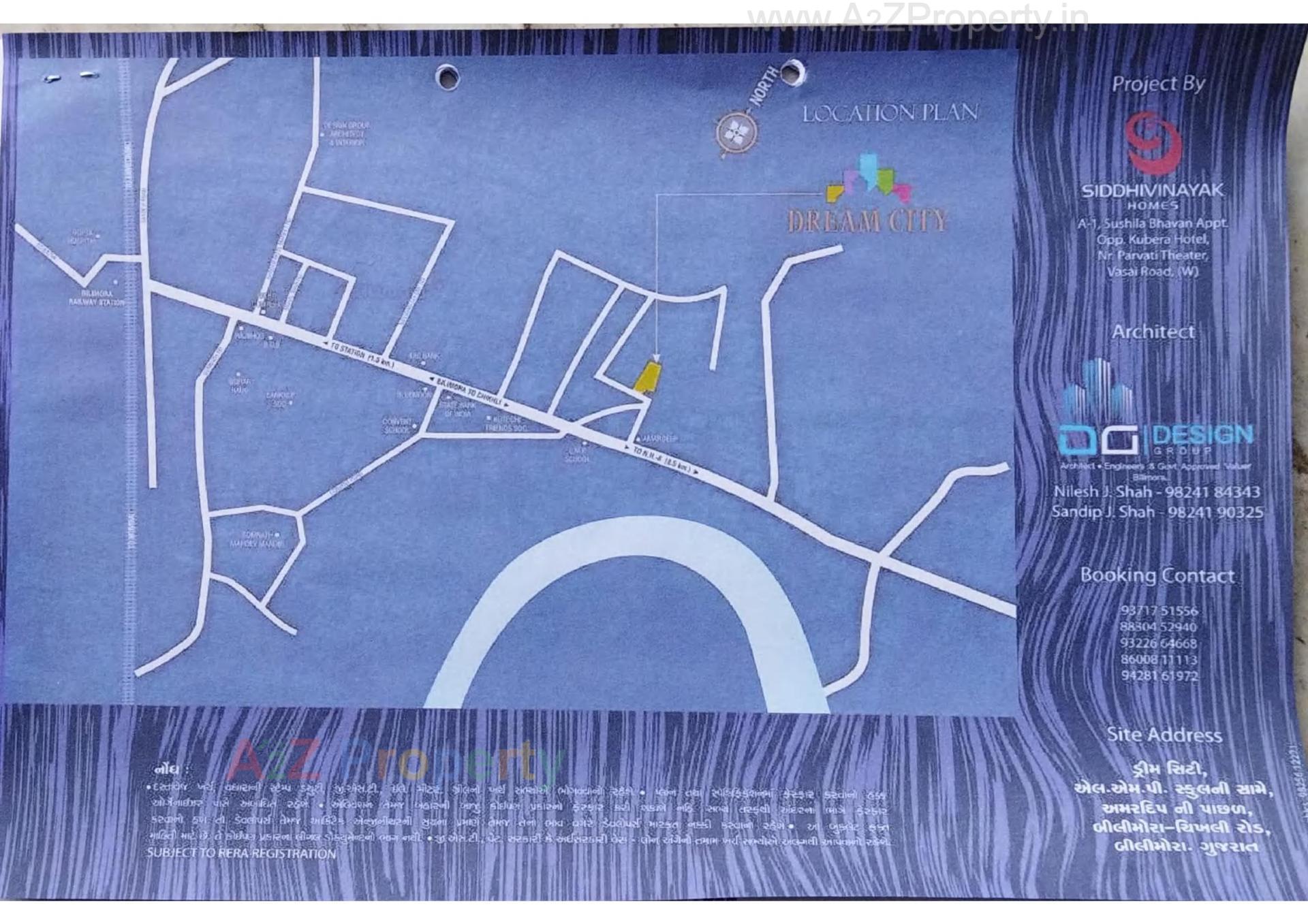  of real estate project Dream City located at Bilimora, Navsari, Gujarat