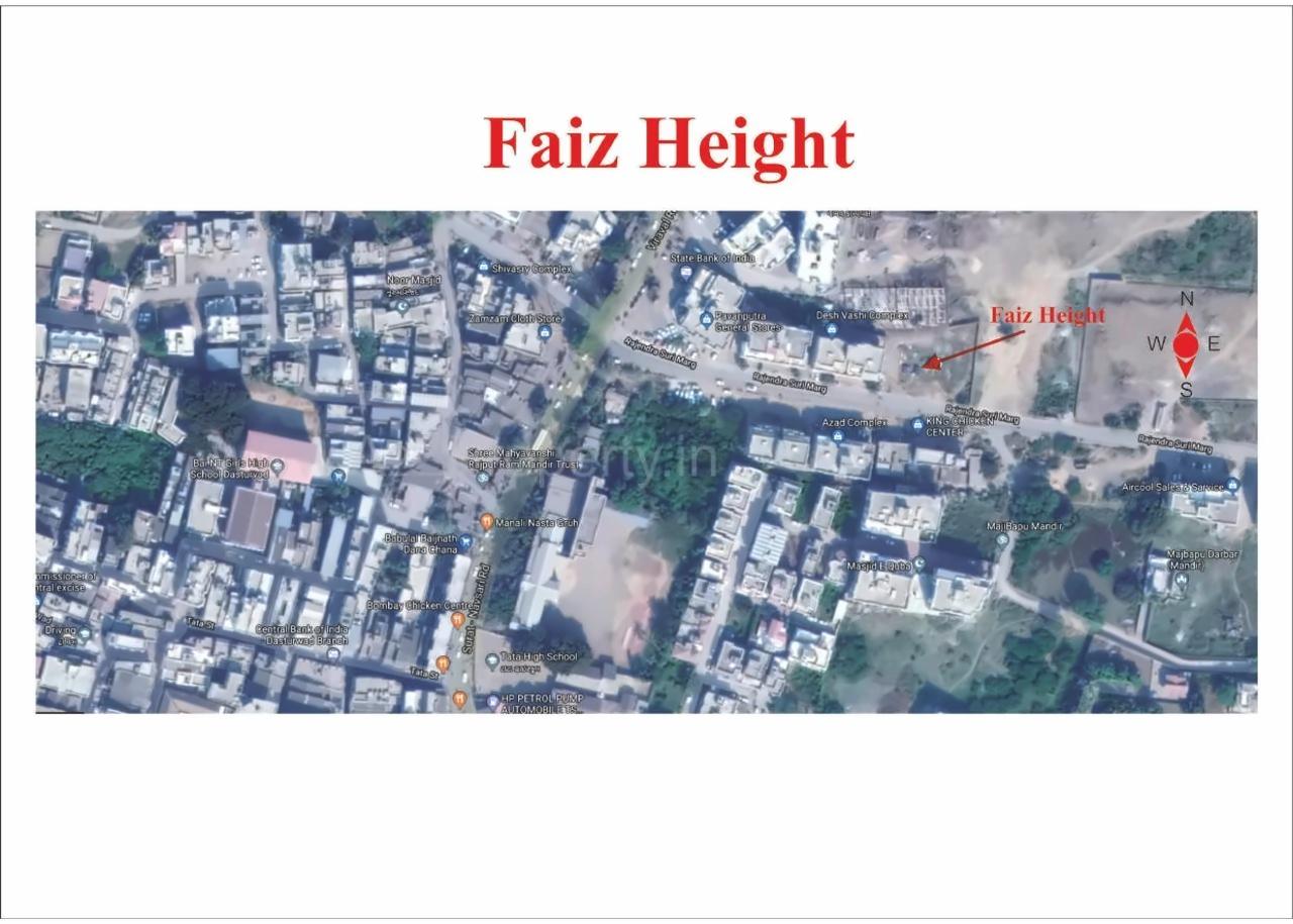  of real estate project Faiz Height located at Navsari, Navsari, Gujarat
