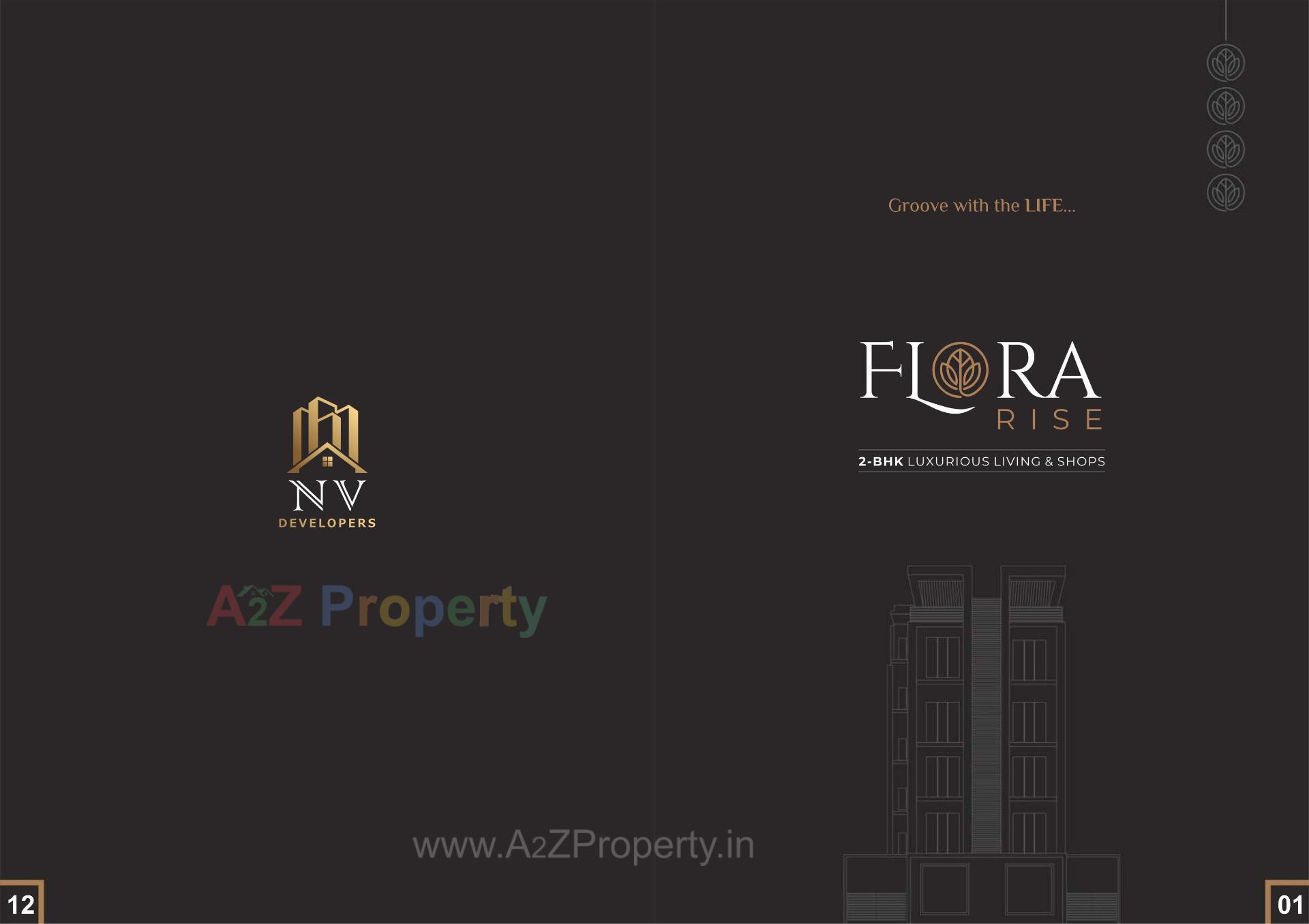  of real estate project Flora Rise located at Vijalpore, Navsari, Gujarat