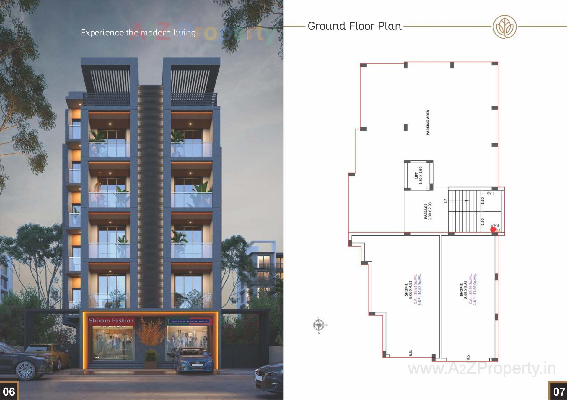  of real estate project Flora Rise located at Vijalpore, Navsari, Gujarat