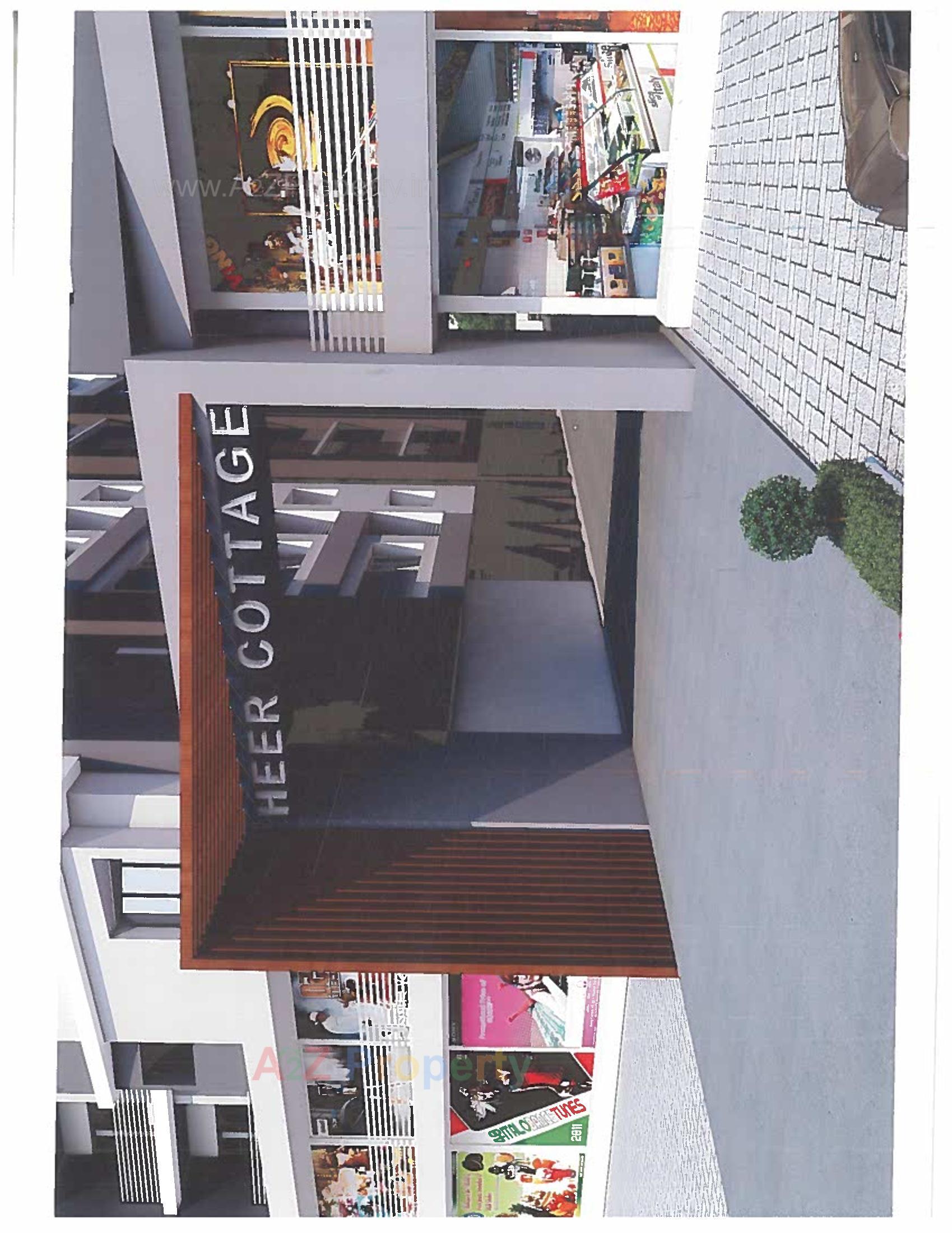 3D Elevation of real estate project Heer Cottage located at Chhapra, Navsari, Gujarat