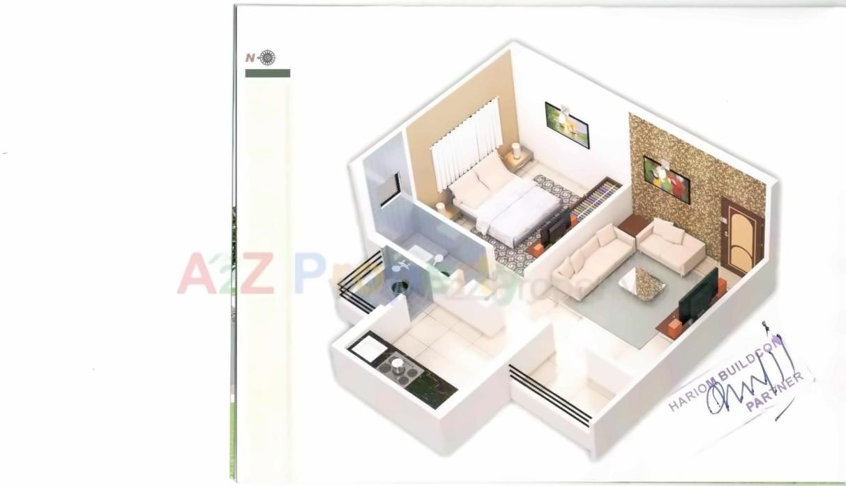 Layout of real estate project Karishma Gardens located at Navsari, Navsari, Gujarat