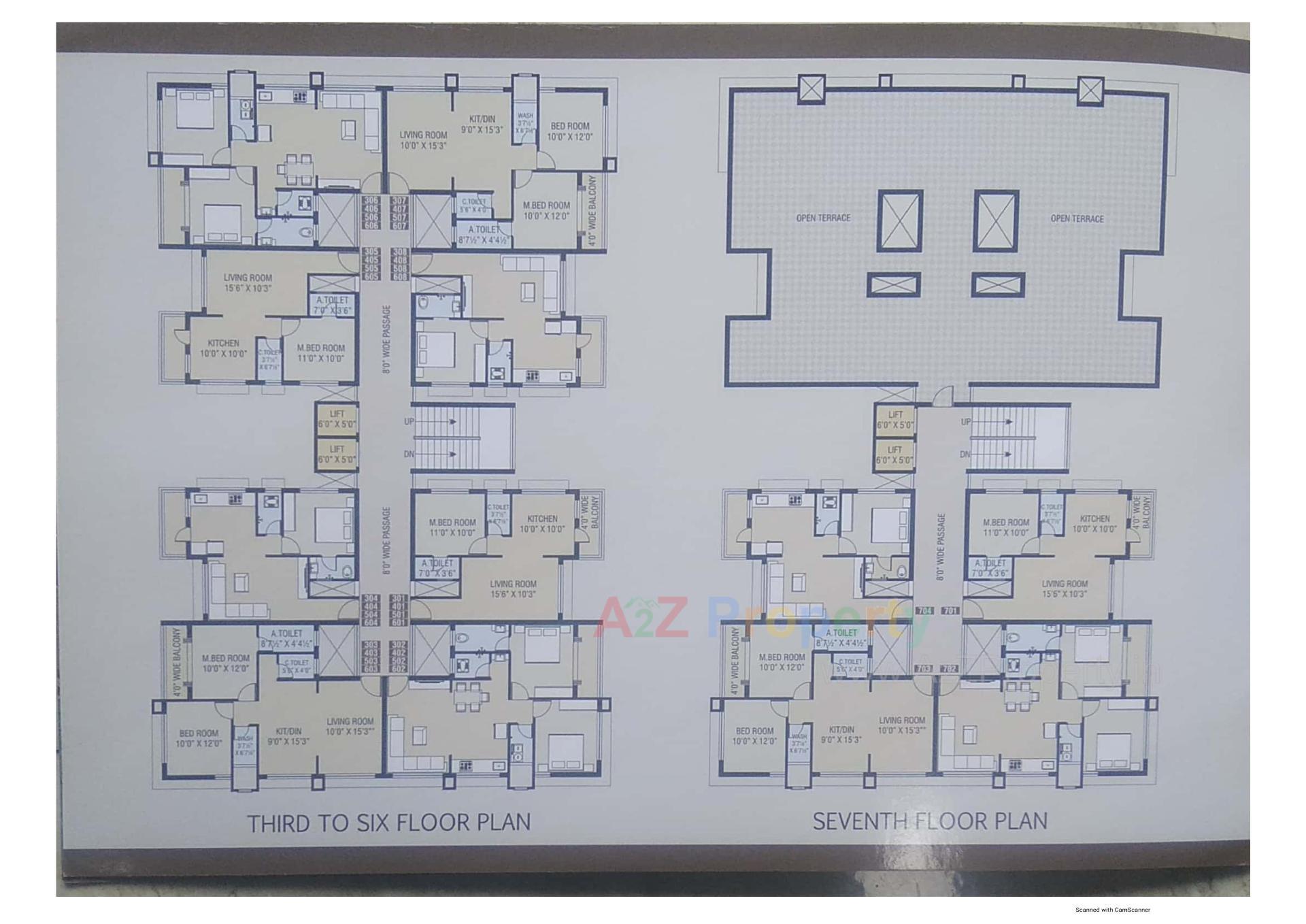 Layout of real estate project Khushi Height located at Gandevi, Navsari, Gujarat