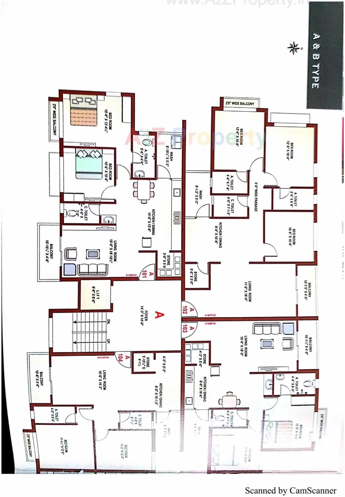 Layout of real estate project Mannat located at Navsari, Navsari, Gujarat