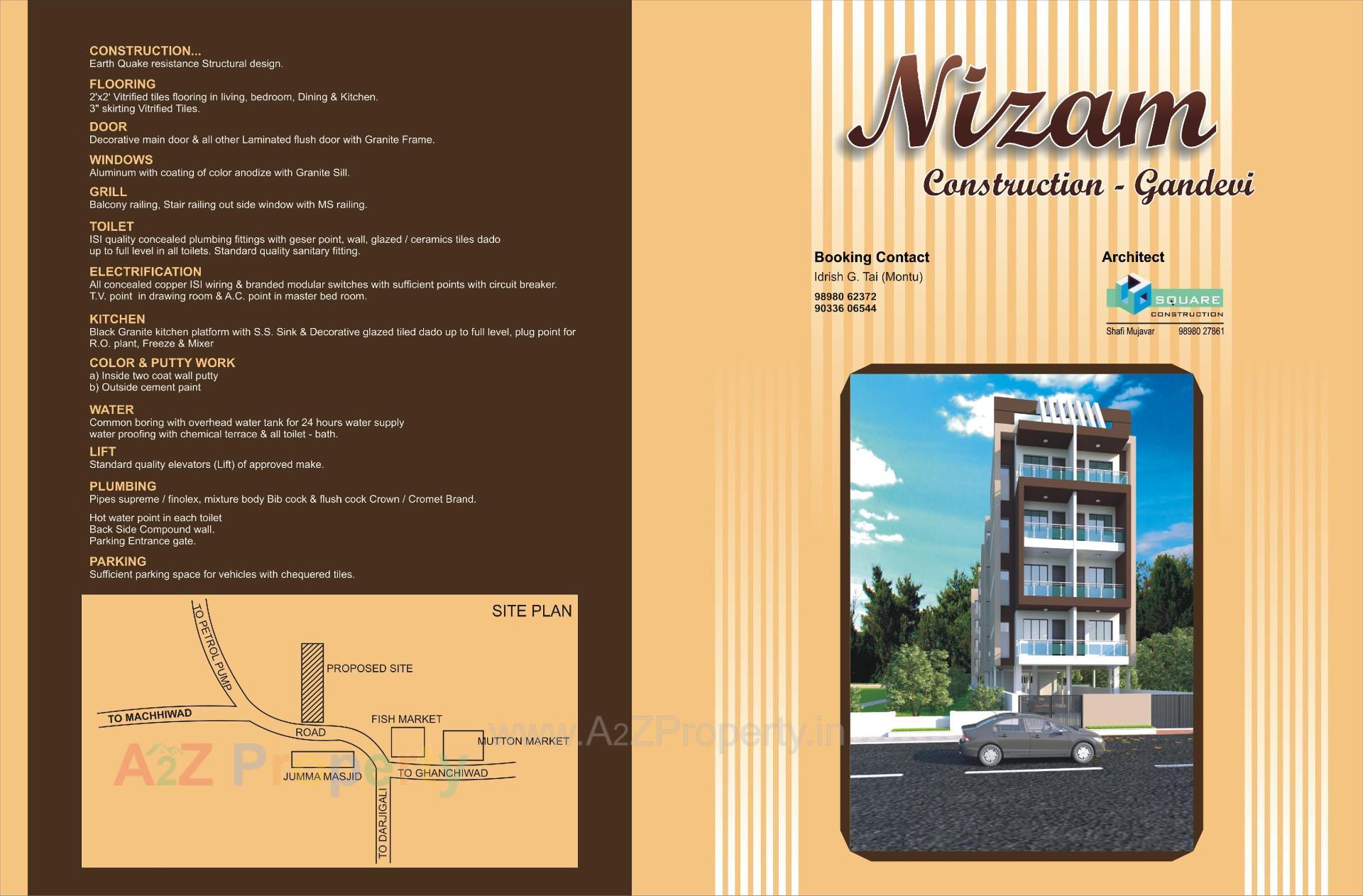  of real estate project Nizam Construction located at Navsari, Navsari, Gujarat