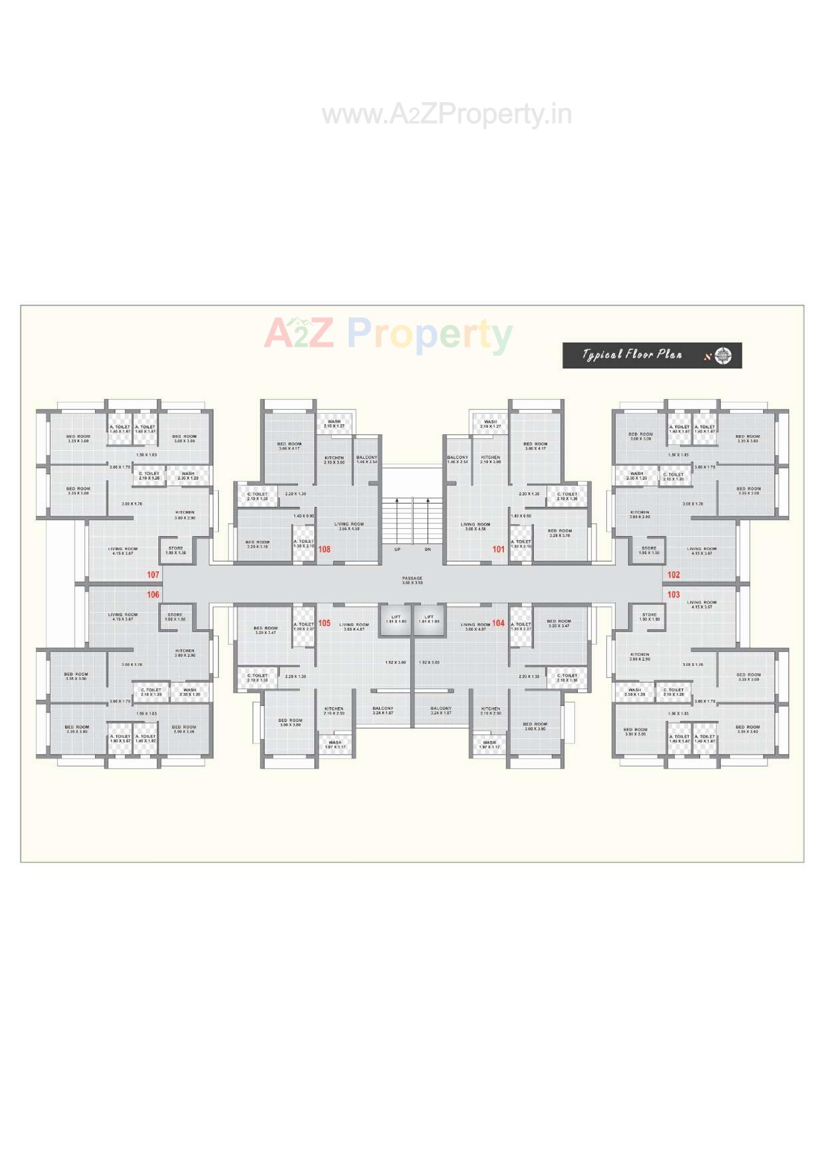 Layout of real estate project Olivia Homes located at Jamalpore, Navsari, Gujarat