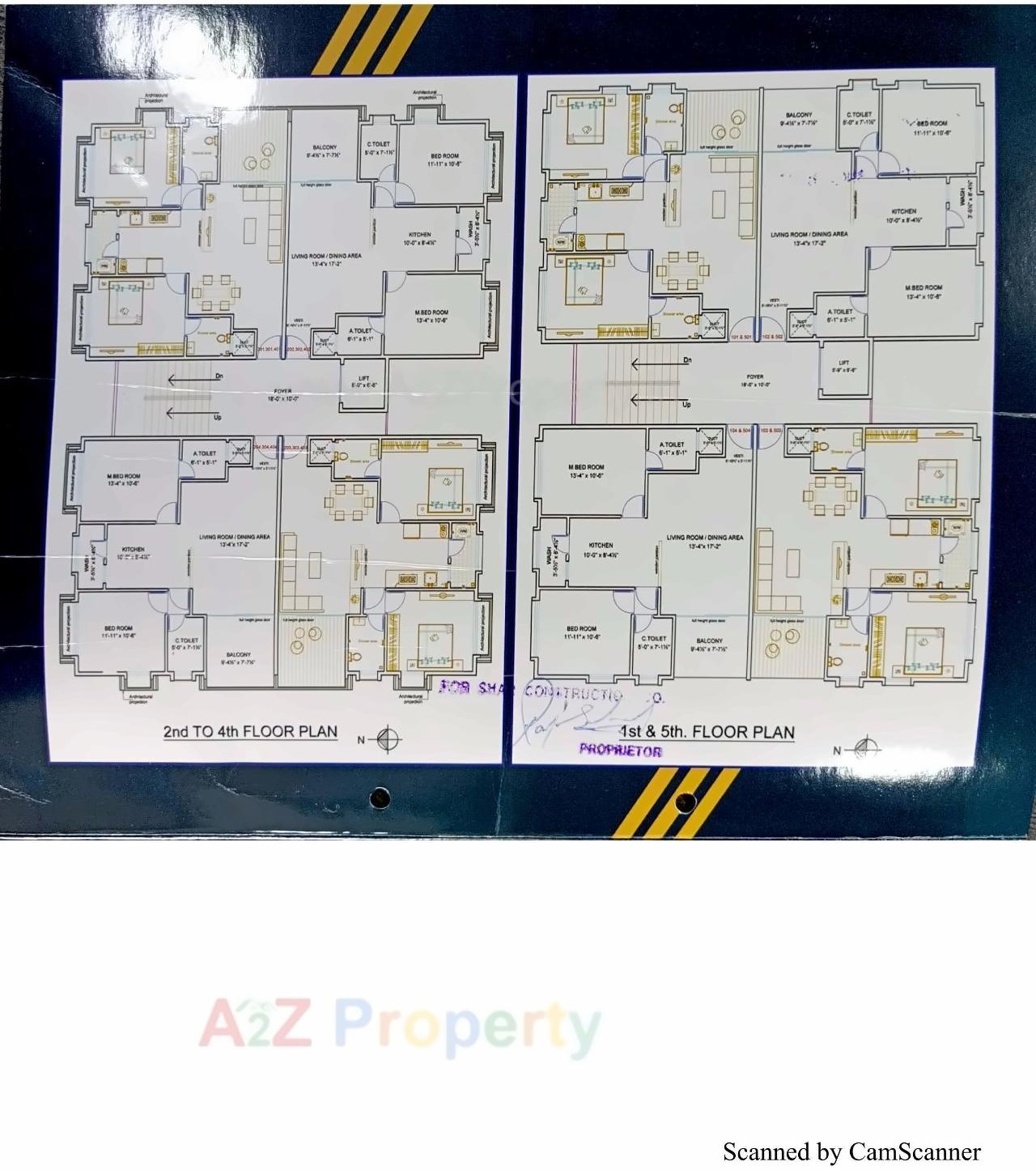 Layout of real estate project Rajratna located at Bilimora, Navsari, Gujarat