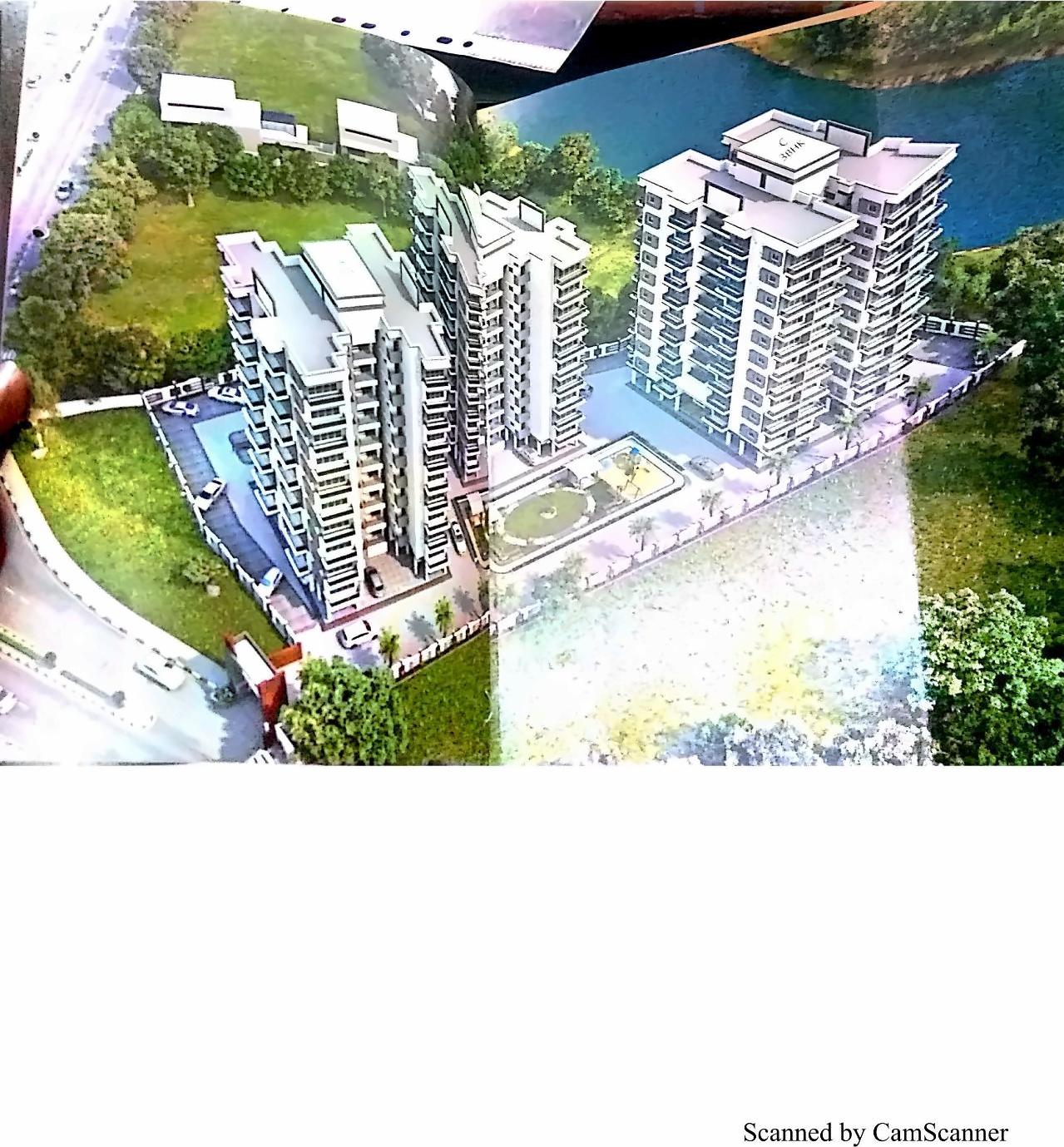 3D Elevation of real estate project Rivera Heights located at Desra, Navsari, Gujarat