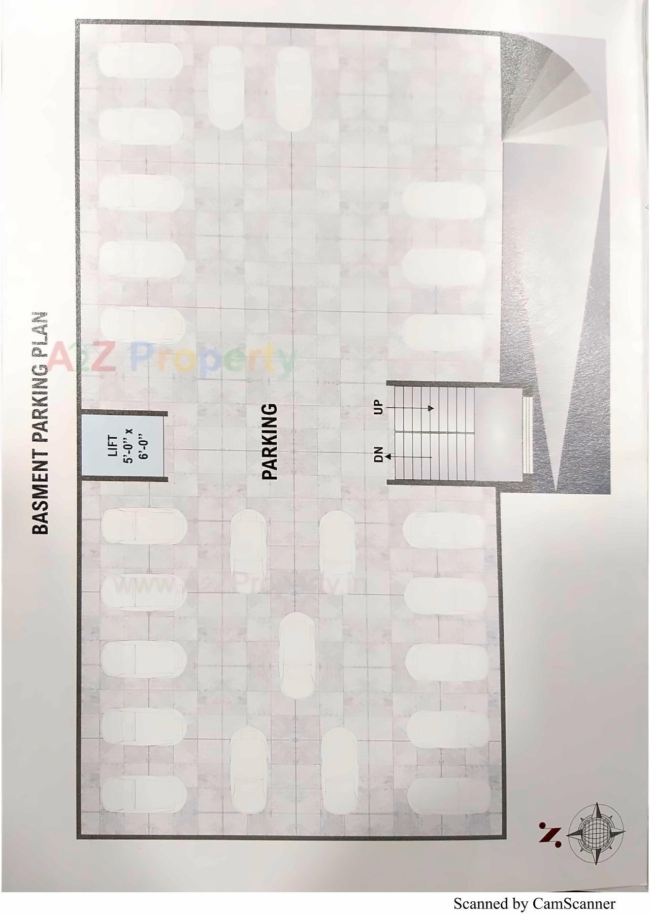 Layout of real estate project Shiv Palace located at Chhapara, Navsari, Gujarat
