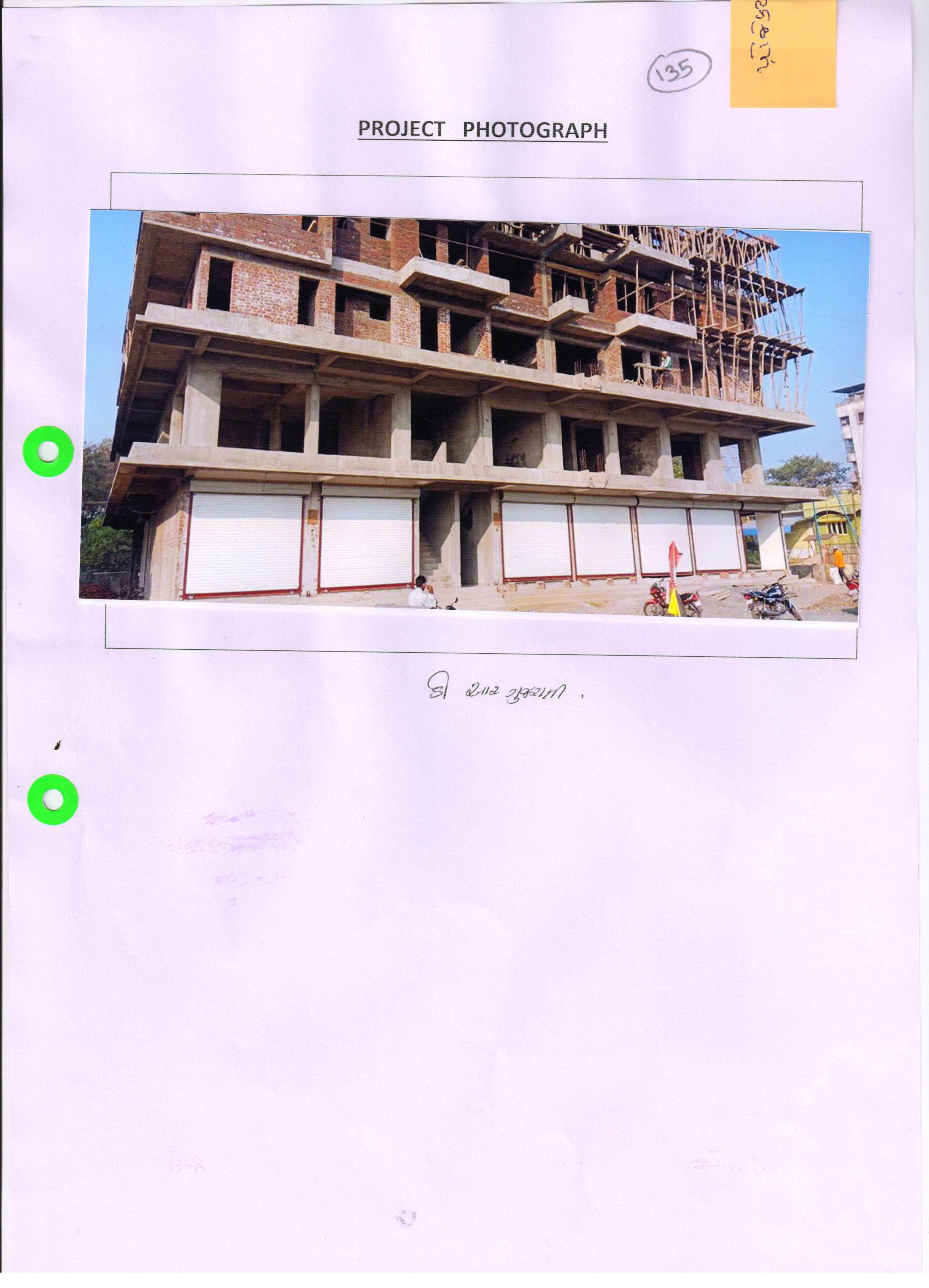 19888_const of real estate project Shivam Complex located at Desra, Navsari, Gujarat