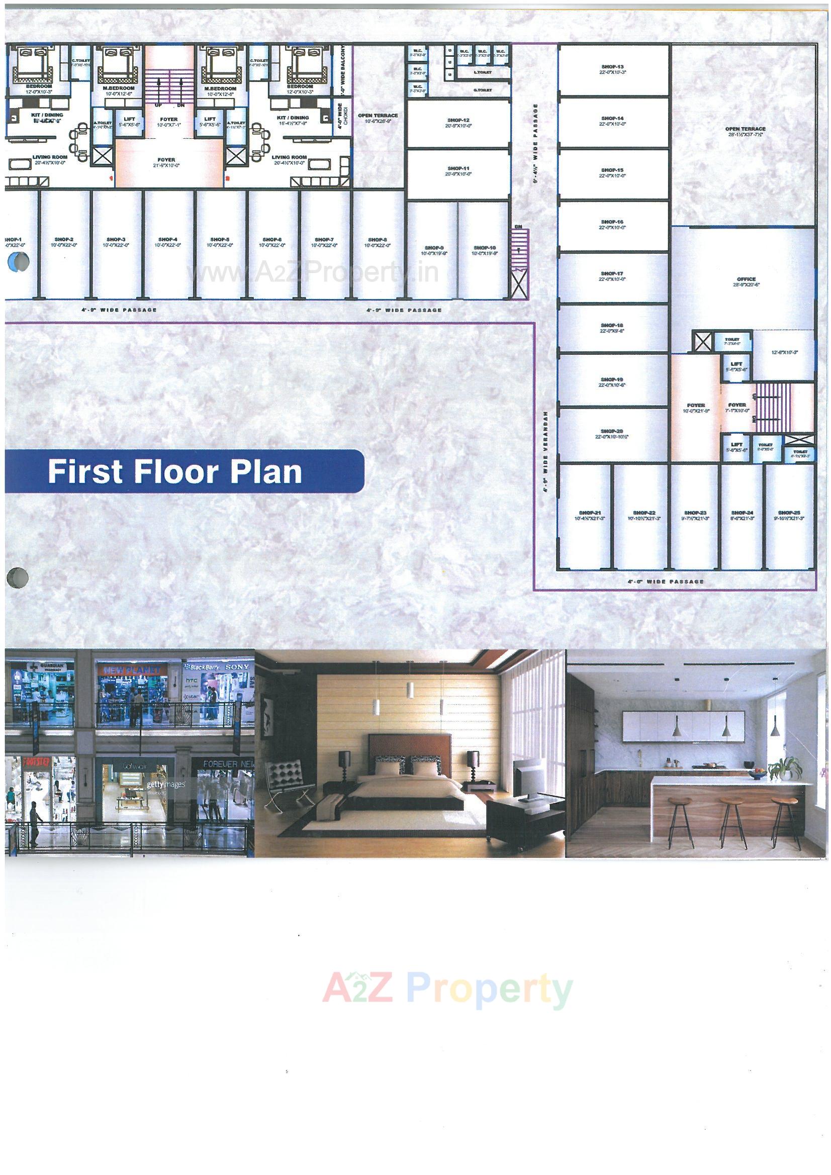 Layout of real estate project Somnath Heights located at Navsari, Navsari, Gujarat