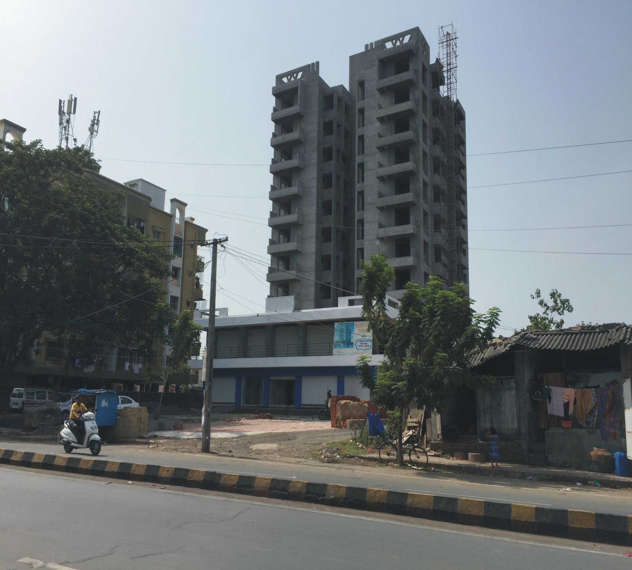 174360_const of real estate project Somnath Tower located at Bilimora, Navsari, Gujarat