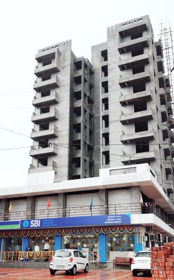 34977_const of real estate project Somnath Tower located at Bilimora, Navsari, Gujarat